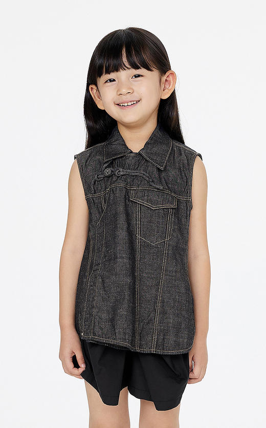 jnby  25年夏款  无袖衬衣  1P5213380 商品图4