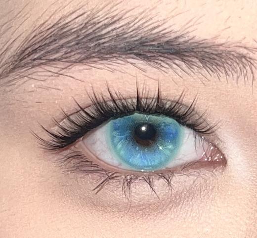 HUOHUOCON半年抛美瞳 雀羽蝶蕊 14.5mm 商品图0