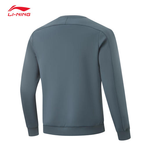 李宁运动卫衣男 新款舒适保暖无帽套头衫 AWDU869 商品图3