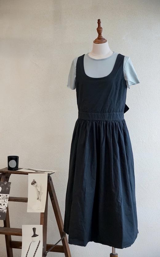 AEQUAMENTE 绑带蝴蝶结细节背心裙连衣裙 商品图3