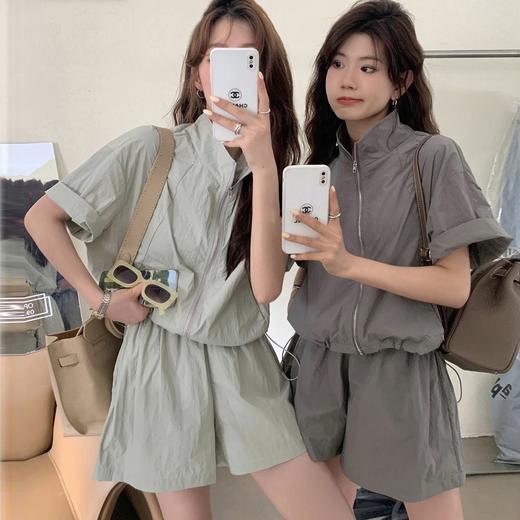 【佰丽得韩系五色夏日防晒套装】「无惧骄阳，轻盈防晒」--你的夏日优雅守护者!躺在草坪上晒太阳?章防晒衣当外套，●帽子墨镜一戴，慵懒与精致兼得! 商品图1