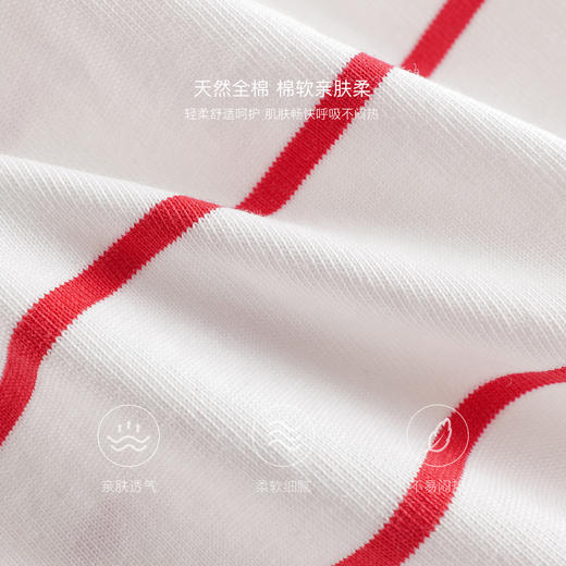 马克珍妮女童甜美刺绣条纹卷边短裤儿童裤子2025年夏装新款550697 商品图2