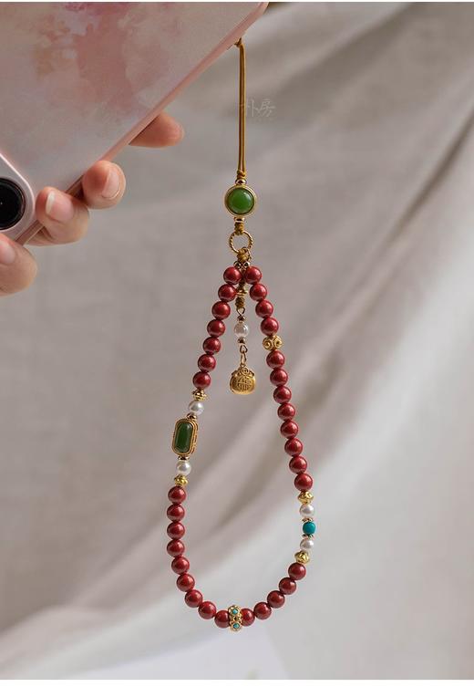 手机挂件挂手腕款挂链精致文艺手机饰品女礼物 商品图5