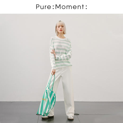 【商场同款】麦檬夏百搭显白罩衫针织衫4F4134004 商品图1