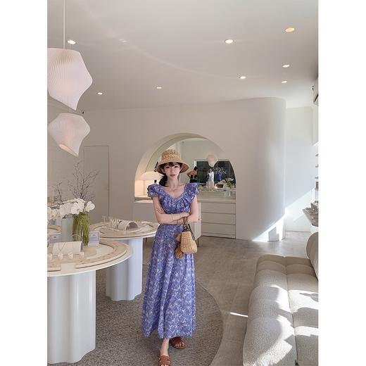 金蘑菇菇  蓝花楹 / 出片利器 春天想穿的蓝裙子 商品图2