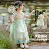 嘟嘟家女童国风汉服夏季新款夏季演出服女宝绣花连衣裙夏装童装 商品缩略图2