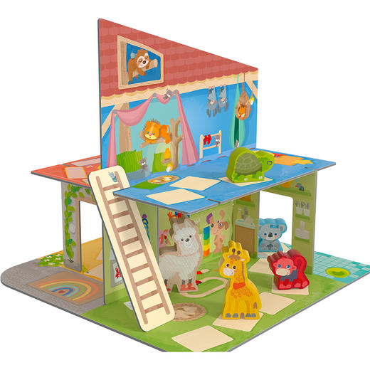 HABA 彩虹幼儿园 十合一 桌游 适合2岁+ 多种玩法，锻炼各项能力 德国品牌-2011718001 商品图6