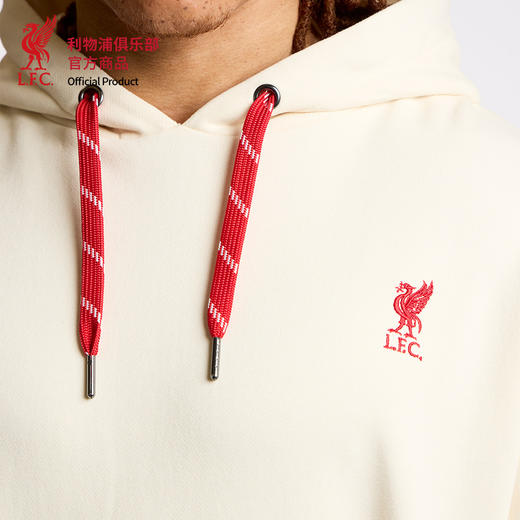 【官网同款】利物浦俱乐部 | 讲谈社联名卫衣连帽米白色休闲保暖潮流 商品图3