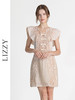 LIZZY法式轻奢感重工刺绣名媛风淑女洋装小礼服短款连衣裙8053 商品缩略图1