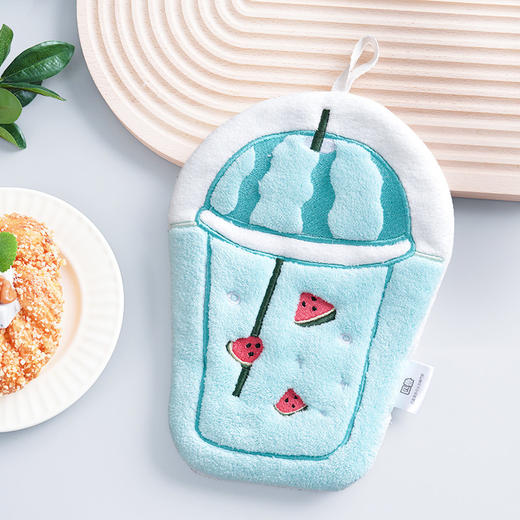  匹鲁夏日饮品系列瞬吸擦手巾挂式可爱卡通吸水巾单条装两条装 商品图8