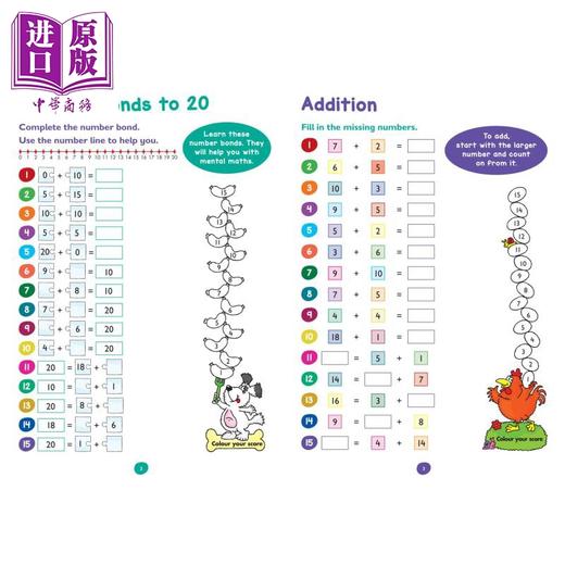 【中商原版】Collins Easy Learning KS1 - Maths Quick Quizzes Ages 5-7 柯林斯易学儿童 数学快速测试 5-7岁 英文原版 商品图3