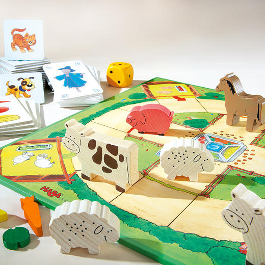 HABA 开心农场 十合一 桌游 适合3岁+ 多种玩法，锻炼各项能力 德国品牌-1004278001 商品图8