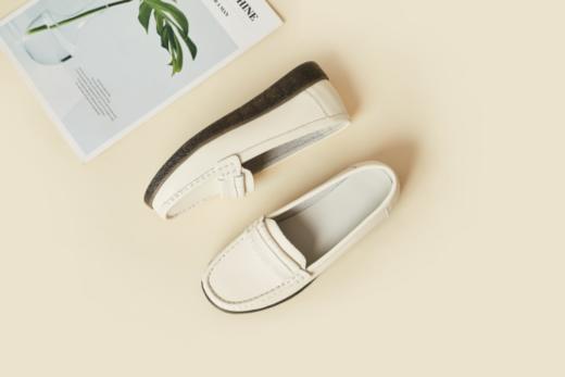 🤩时代的眼泪【停产清仓外贸出口真皮舒适透气豆豆鞋] 🌈大牌代工厂出来的少量尾货，老板生意不好做， 🔥 要钱不要货了， ，休闲鞋/豆豆鞋/四季鞋，真皮面料 商品图6