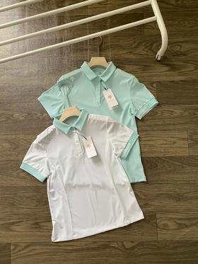 D桑特TRAINING TOUGH女士高夫短袖POLO衫