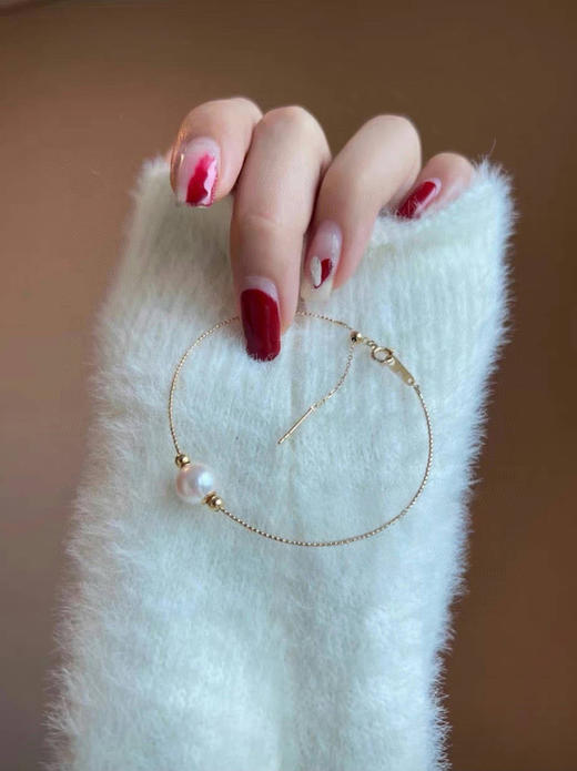 品牌订单14K镀金进口施华洛极光路路通珍珠手镯 商品图7