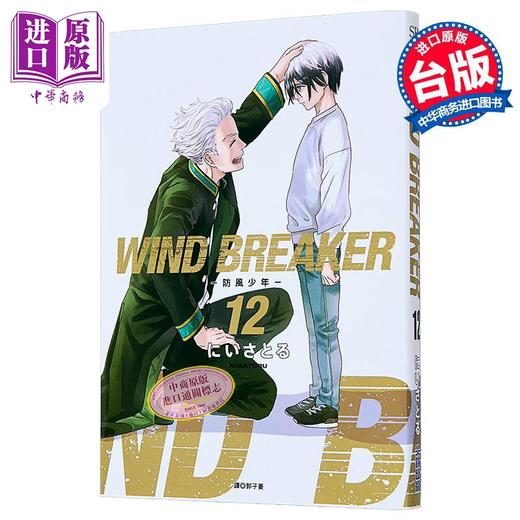 【中商原版】漫画 WIND BREAKER—防风少年—第12集 にいさとる 台版漫画书 尖端出版社 商品图1
