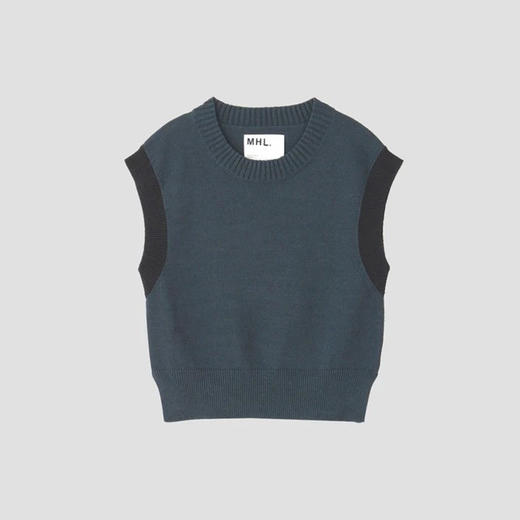 MHL Vest COATED DRY COTTON 女式圆领针织背心 商品图4