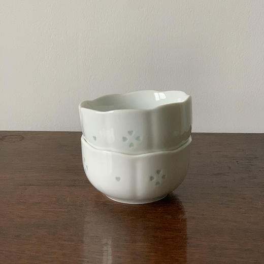 日本菊峰作玲珑茶碗 商品图2