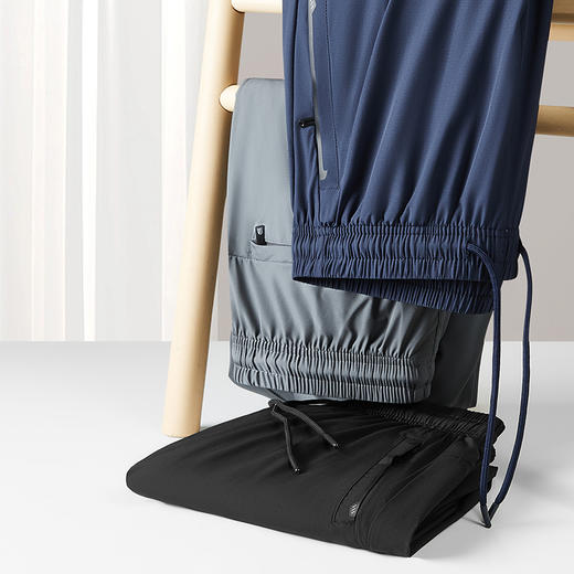 【速干】【DWN】大依优型大码休闲七分短裤冰丝中裤大号裤子弹力透气加肥加大夏季松紧腰宽松运动 商品图1