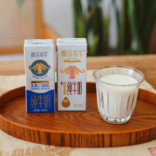 【新老包装随机发】72h内发货【孩子每天主动要喝的牛奶】摩菲水牛奶 来自大理海拔2000多米天然牧场 不加糖 不加水 无添加剂 每盒含7.6克优质乳蛋白 一箱10盒 商品图7
