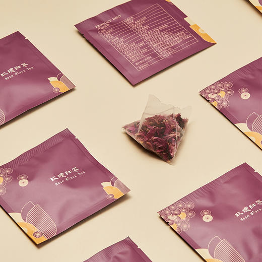 【凤凰小饮】支提山高山花香红茶  平阴重瓣玫瑰 拼配玫瑰红茶  食品级硅胶高硼硅冷泡瓶  新式冷萃茶 商品图3