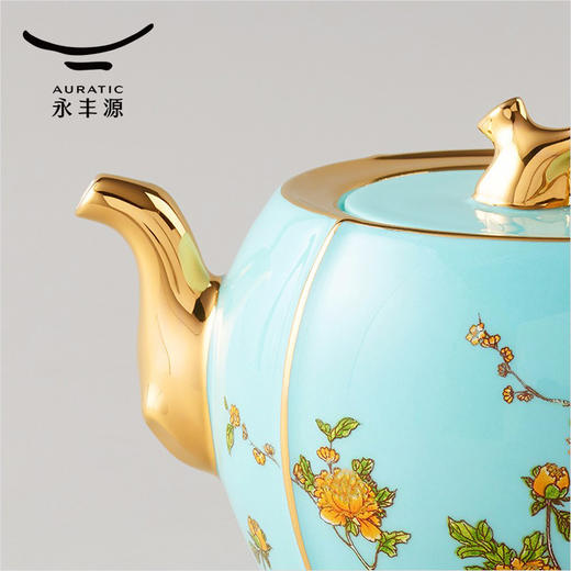 【6F】国瓷永丰源 西湖蓝夫人礼17头茶具 商品图4