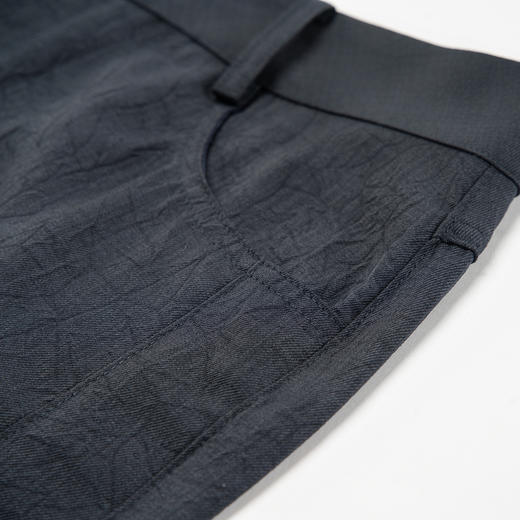 谜底休闲萝卜裤女士2025夏新款通勤百搭高腰宽松九分裤256MK6275 商品图3