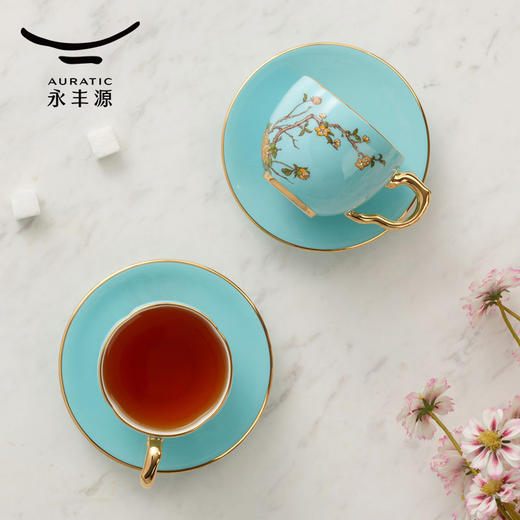 【6F】国瓷永丰源 西湖蓝4头茶咖杯 商品图4