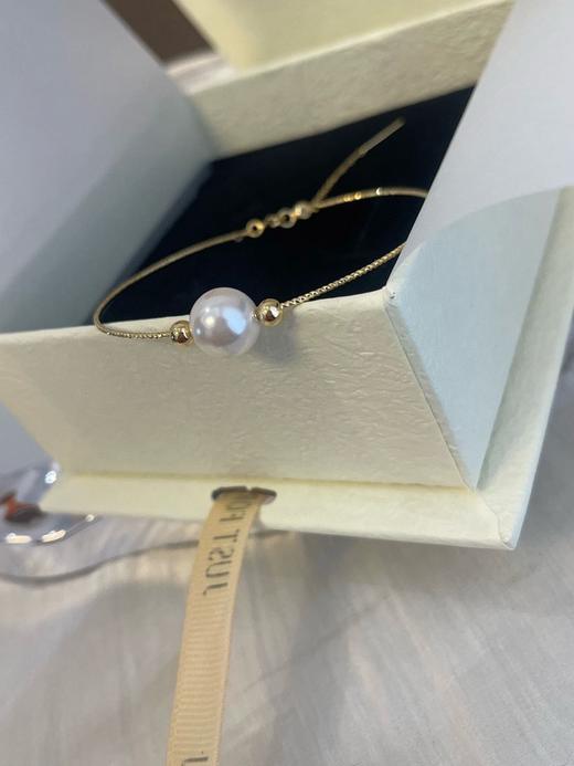 品牌订单14K镀金进口施华洛极光路路通珍珠手镯 商品图9