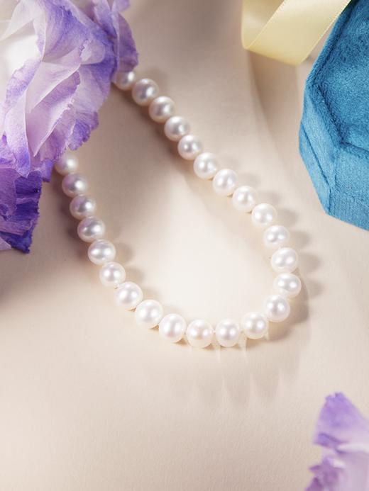 【挚友限定】悦甄 爱迪生雪华珠淡水珍珠项链 商品图3