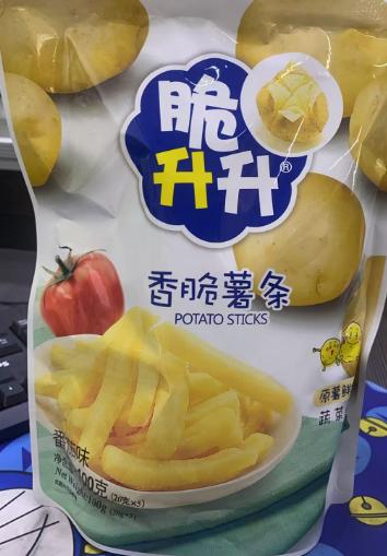脆升升香脆薯条番茄味100g 商品图0