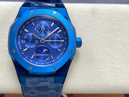 NOOB official爱彼 皇家橡树系列 ，复杂功能万年历腕表。型号：26574ST.OO.1220ST.01 业内唯一实现原版功能➕贵族钟表 爱彼皇家橡树系列万年历腕表 正品原版开模❕❕ 商品图0