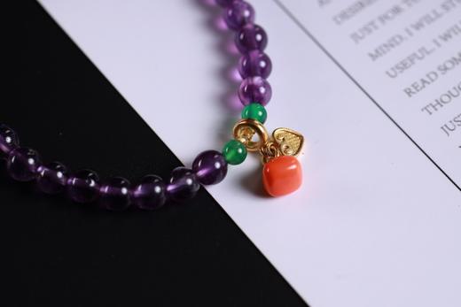 YZSJ0031°紫水晶手串 商品图4