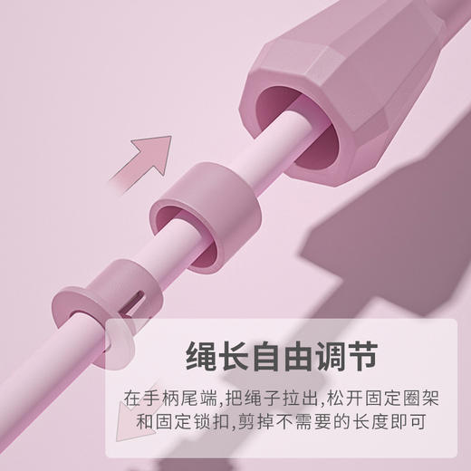 「9.9元包邮！数色可选」成人竞技跳绳锻炼健身器材PVC绳子家用健身器材健康训练 商品图3