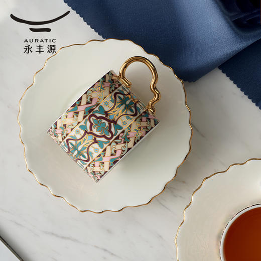 【6F】国瓷永丰源 紫金华彩4头茶咖杯 商品图5