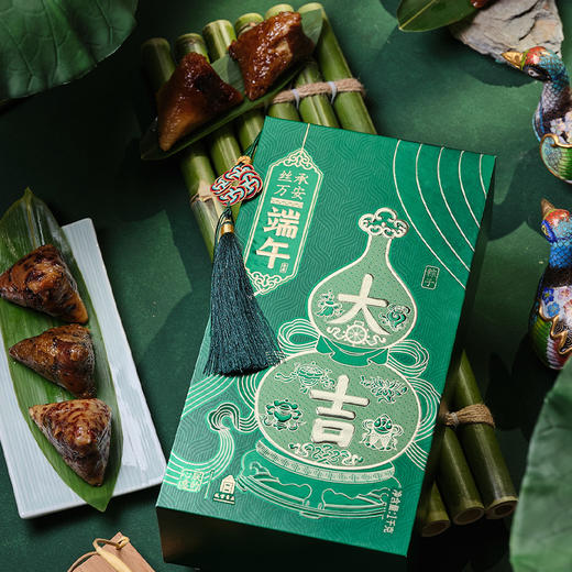 立家丝承万安粽子礼盒1000g/盒 商品图2