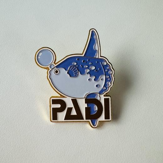 PADI Gear 海洋生物金属徽章 商品图3