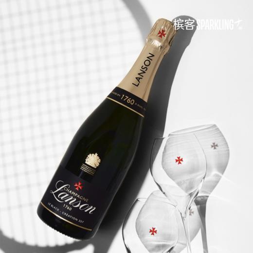 Lanson Le Black Label Création 257 750ml  兰颂黑牌天然型香槟 750ml 商品图1