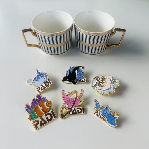 PADI Gear 海洋生物金属徽章 商品图8