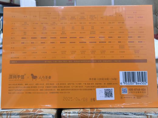 八马茶业 | 深圳手信×粤来粤好单丛茶(鸭屎香)128g 商品图4