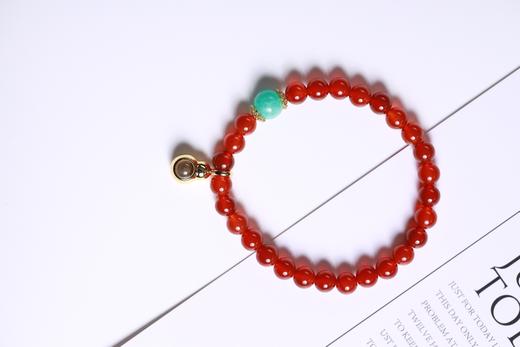 YHMN0030°红玛瑙手串 商品图1