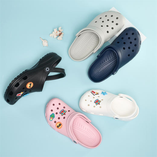 【美尘May C 防滑款洞洞鞋】《向往生活》亲子/明星同款 食品级材料 无毒无异味 防滑透气 商品图3