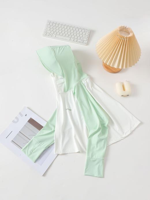 【夏日必备！儿童斗篷遮阳】儿童防晒衣 男童冰丝夏季透气 防紫外线女童斗篷 遮阳户外upf50 亲子装防晒-QQ 商品图10