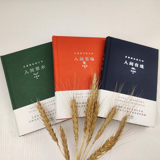 汪曾祺生活三书（精装全3册，含《人间草木》《人间至味》《人间有戏》） 商品图1