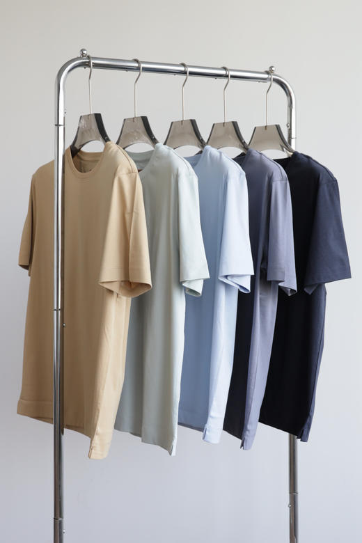 汉麻棉凉感冰瓷天丝短袖T恤 TX463 商品图1