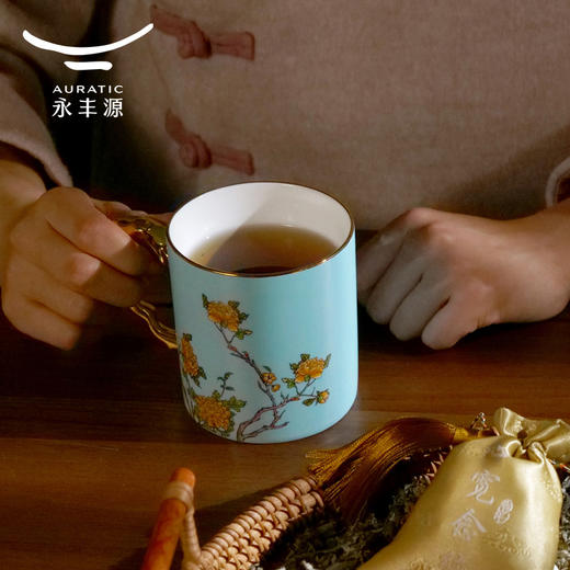 【6F】国瓷永丰源 西湖蓝仁心单杯 商品图5