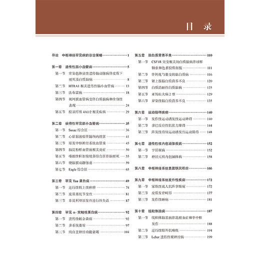 中枢神经罕见病 罕见病丛书 袁云 中枢神经系统免疫病 中枢神经系统营养缺乏 中枢神经增生疾病 9787565933523北京大学医学出版社 商品图3