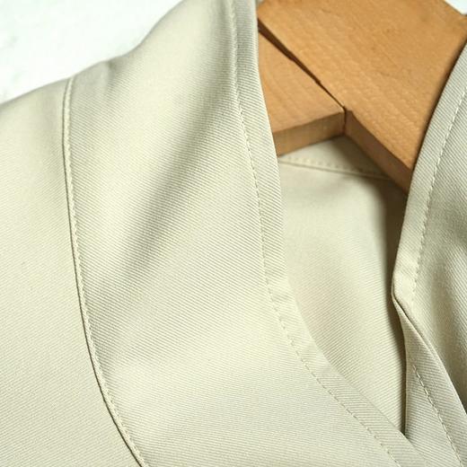 【破价】【ROW风】简约女气质高奢长袖春款风衣中长款外套89512KF061 商品图3