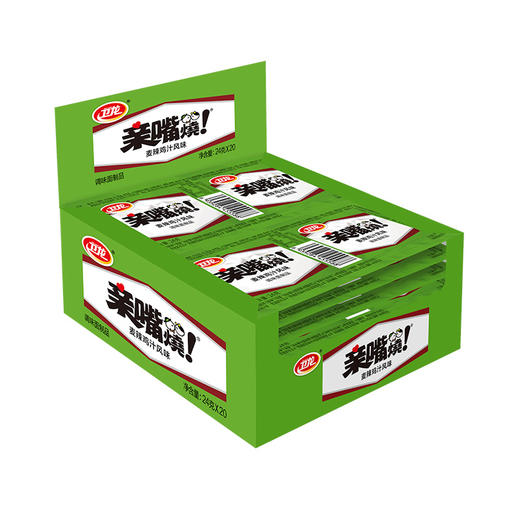 卫龙辣条亲嘴烧麦辣鸡汁辣条 480g/盒 休闲零食生日礼物送女生非油炸怀旧小吃 商品图0