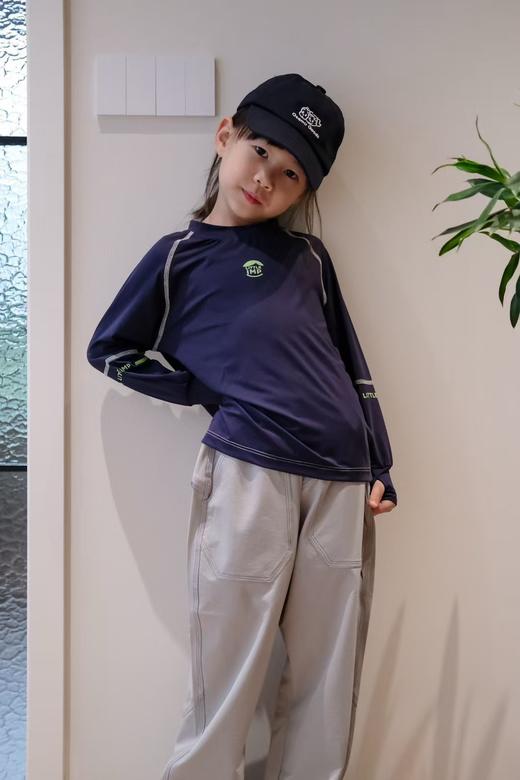 2025春夏儿童户外速干系列防泼水透气凉感弹力反光运动长裤！ 商品图3